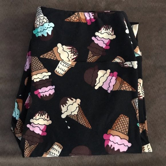 Lularoe Ice Cream Print Leggings 